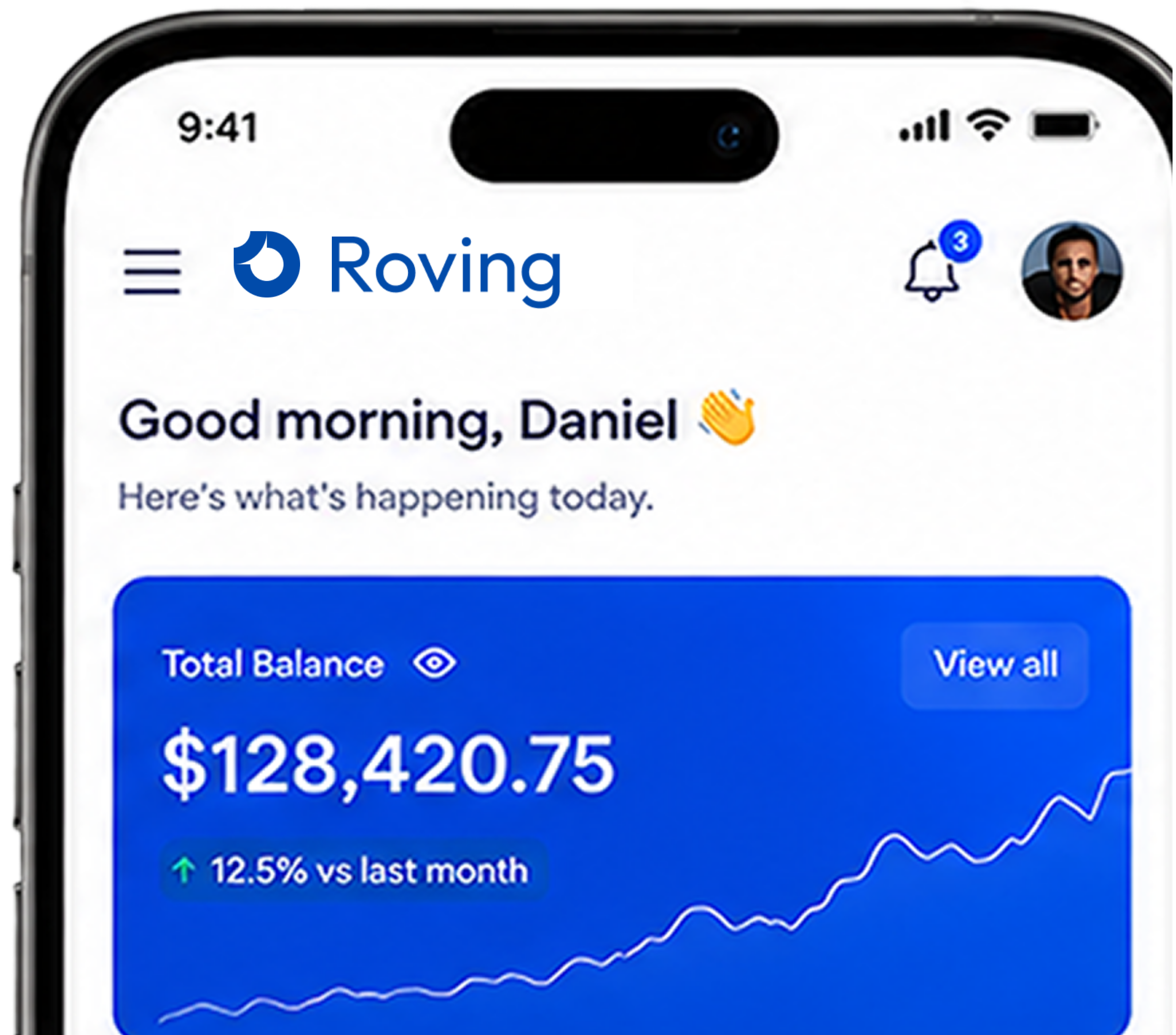 Roving app on mobile